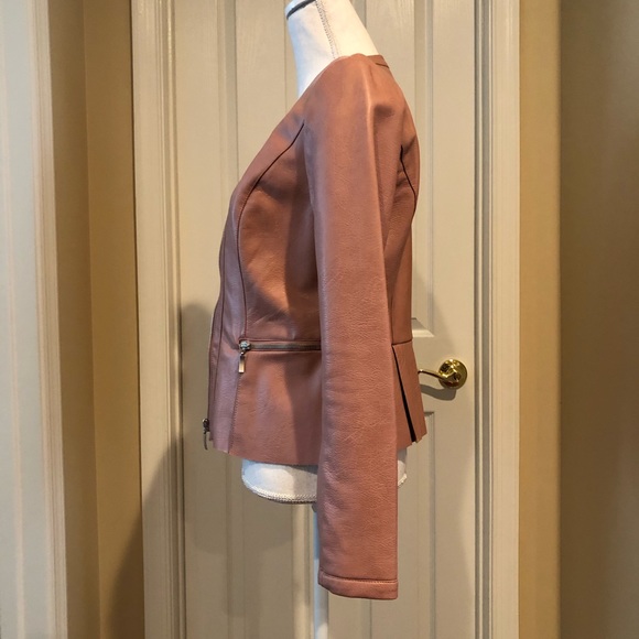 INC Faux Leather Moto Jacket - Picture 2 of 6